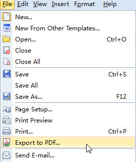 convert word to PDF